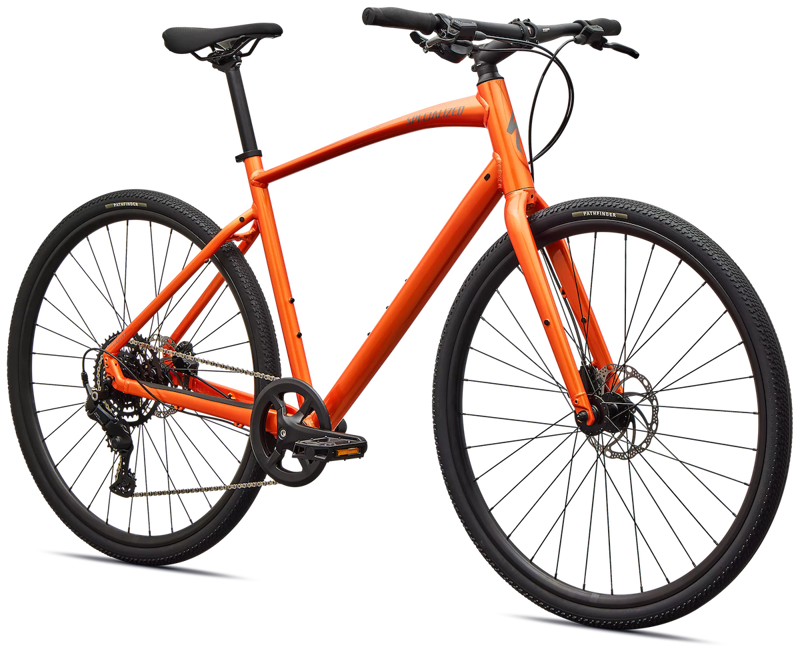 2027 Specialized Sirrus X 2. 0 Hybrid Bike in Tangerine-1