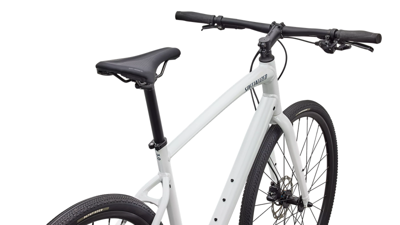 2027 Specialized Sirrus X 3.0 Hybrid Bike in Metallic White-3