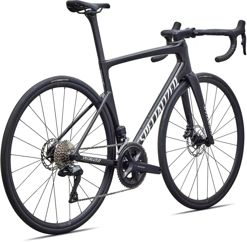 Specialized Tarmac SL9 Comp - Shimano 105 Di2 Road Bike in Gloss Charcoal Tint-2
