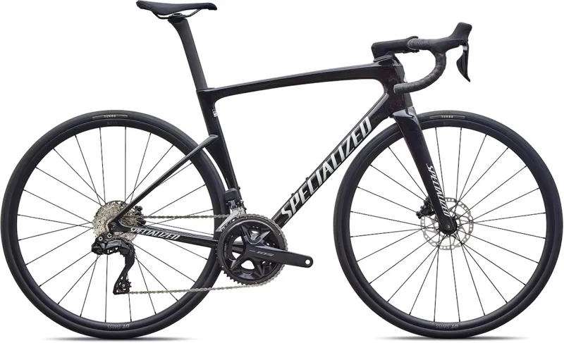 Specialized Tarmac SL9 Comp - Shimano 105 Di2 Road Bike in Gloss Charcoal Tint