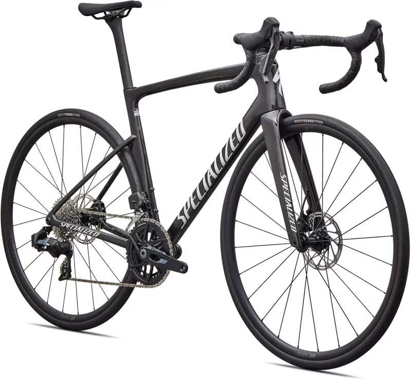 Specialized Tarmac SL9 Comp SRAM Rival AXS Road Bike In Gloss Charcoal Tint-1