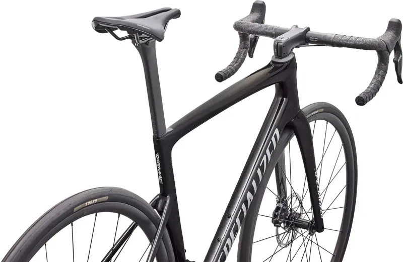 Specialized Tarmac SL9 Comp SRAM Rival AXS Road Bike In Gloss Charcoal Tint-2