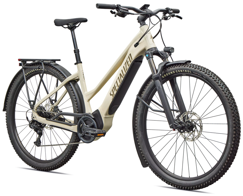 2026 Specialized Turbo Tero 4.0 ST EQ Electric MTB in White/Gunmetal-1