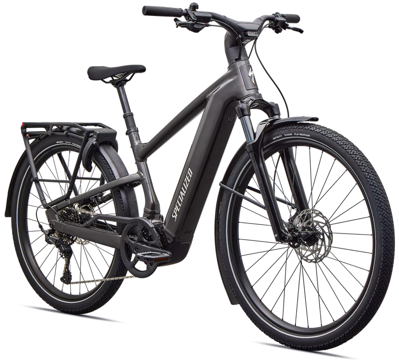 Specialized Turbo Vado 3 5.0 E-Bike in Gloss Metallic Obsidian-1