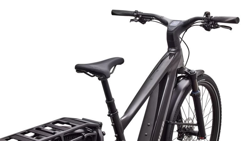 Specialized Turbo Vado 3 5.0 E-Bike in Gloss Metallic Obsidian-3