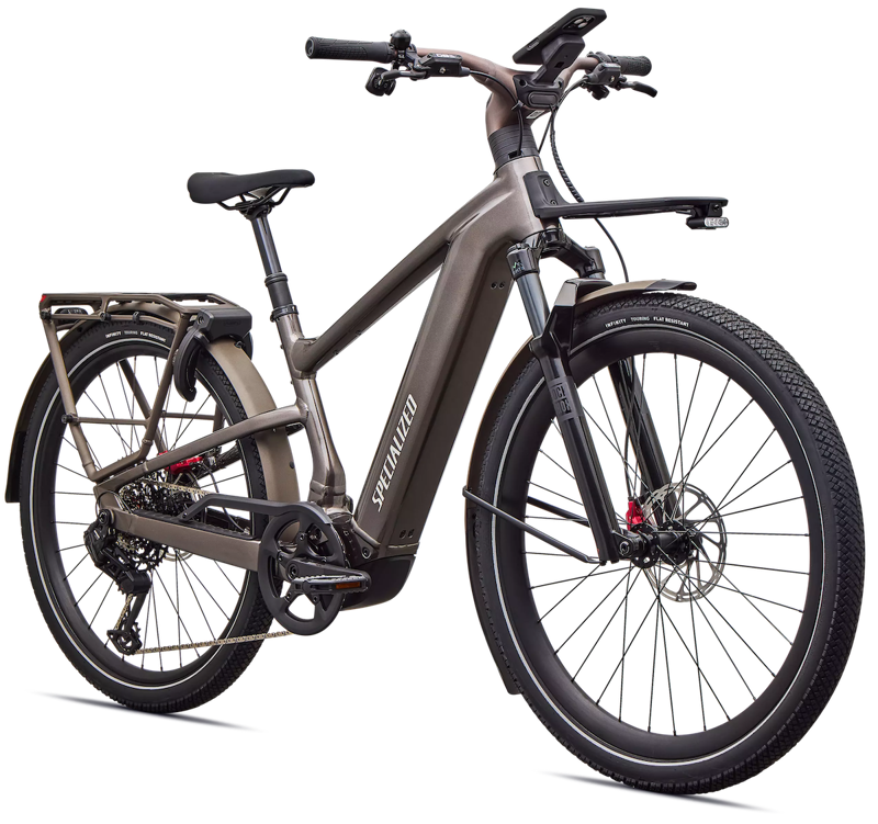 Specialized Turbo Vado 3 6. 0 E-Bike in Gloss Warm Smoke Metallic-1
