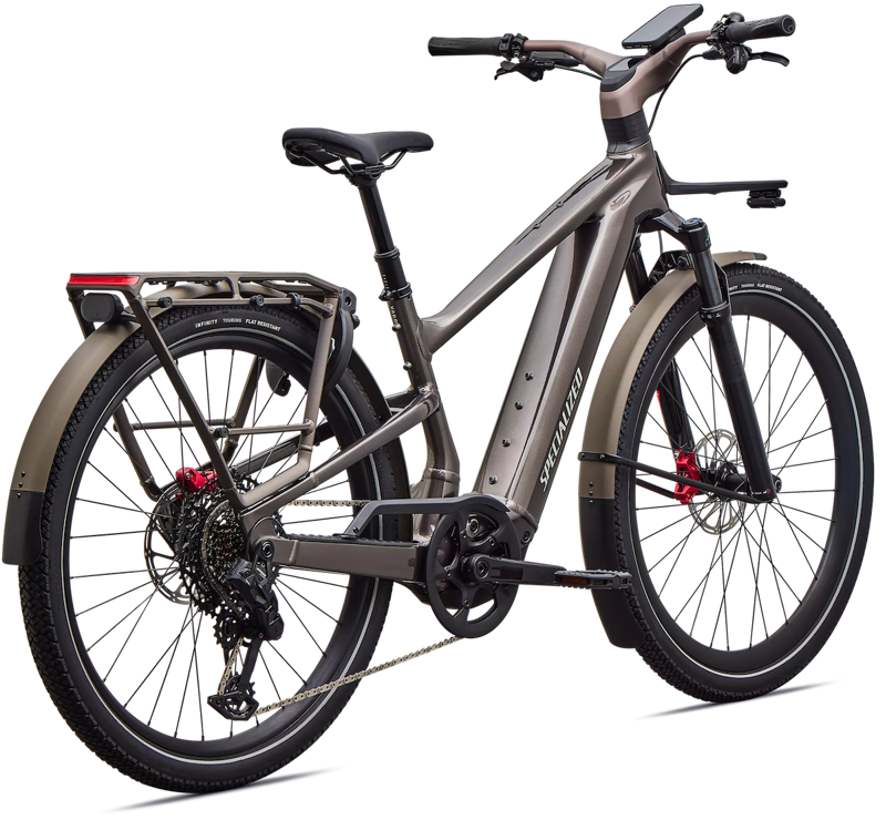 Specialized Turbo Vado 3 6. 0 E-Bike in Gloss Warm Smoke Metallic-2