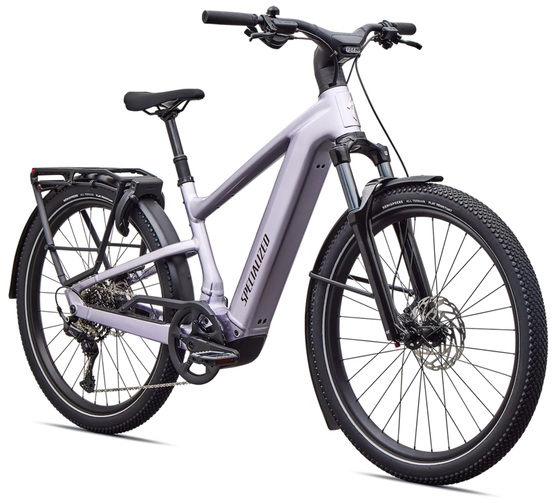 Specialized Turbo Vado 3 EVO 5.0 E-Bike in Gloss Amethyst Frost Metallic-1