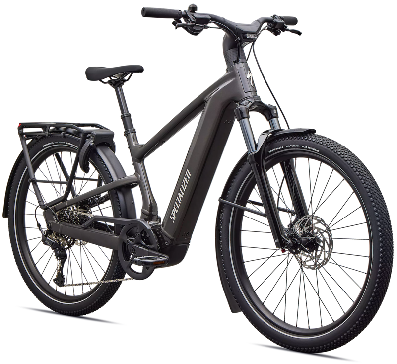 Specialized Turbo Vado 3 EVO 5.0 E-Bike In Gloss Metallic Obsidian-1