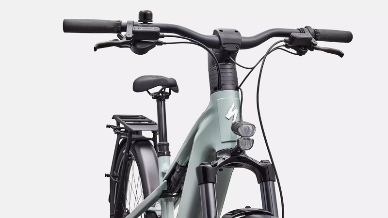 Specialized Turbo Vado 3 X 4. 0 Electric Hybrid Bike in Gloss Agave Grey-4
