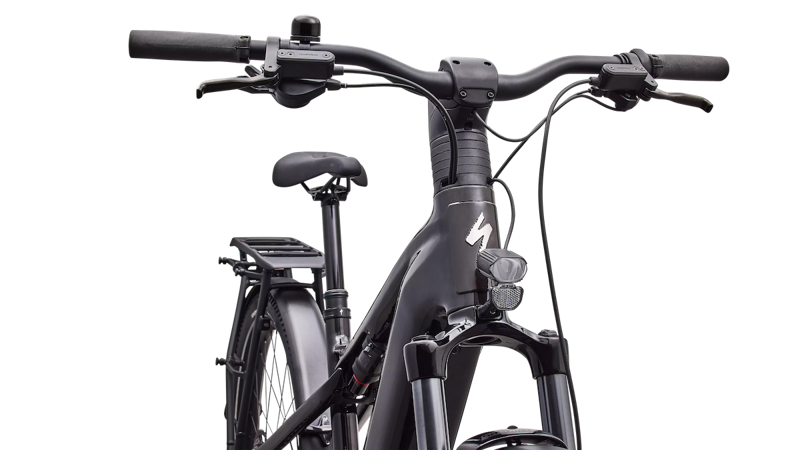 Specialized Turbo Vado 3 X 4. 0 Electric Hybrid Bike in Gloss Obsidian Black-4
