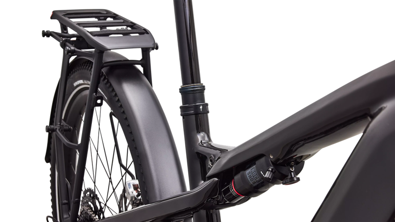 Specialized Turbo Vado 3 X 4. 0 Electric Hybrid Bike in Gloss Obsidian Black-5
