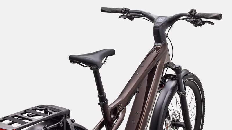 Specialized Turbo Vado 3 X 5. 0 Electric Hybrid Bike in Gloss Stallion Metallic-3