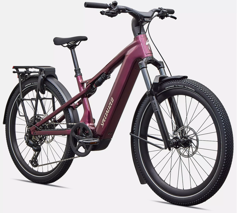 Specialized Turbo Vado 3 X 5. 0 Electric Trekking Bike in Gloss Boreaux Metallic-1