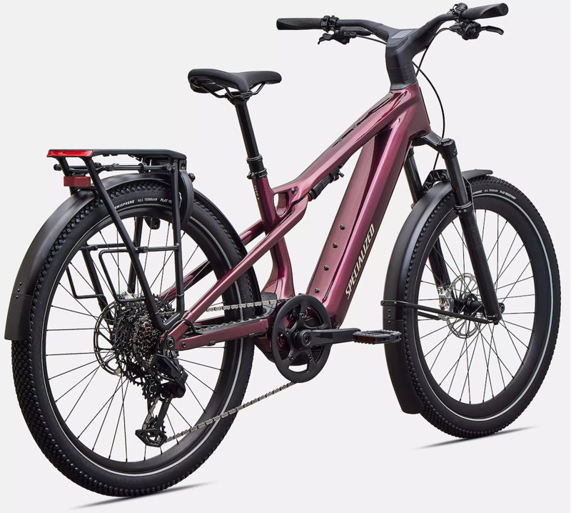 Specialized Turbo Vado 3 X 5. 0 Electric Trekking Bike in Gloss Boreaux Metallic-2