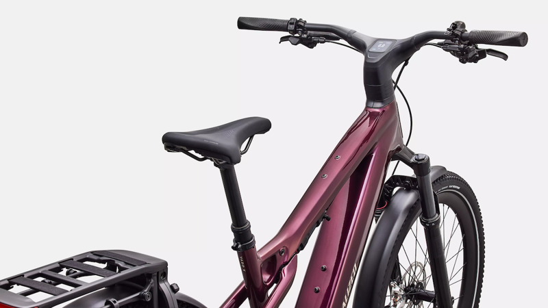 Specialized Turbo Vado 3 X 5. 0 Electric Trekking Bike in Gloss Boreaux Metallic-3