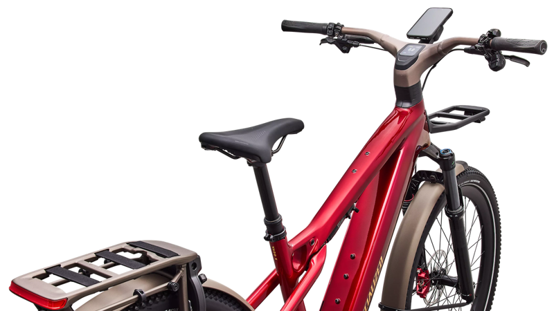 Specialized Turbo Vado 3 X 6. 0 Electric Hybrid Bike in Ruby Red-3
