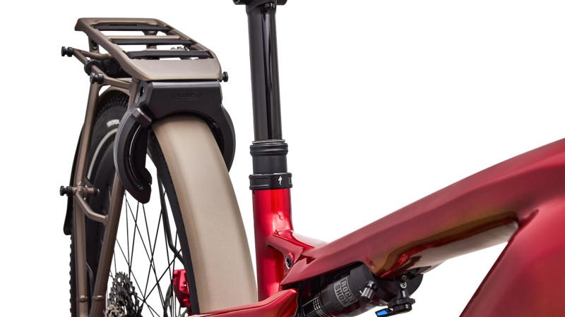 Specialized Turbo Vado 3 X 6. 0 Electric Hybrid Bike in Ruby Red-5
