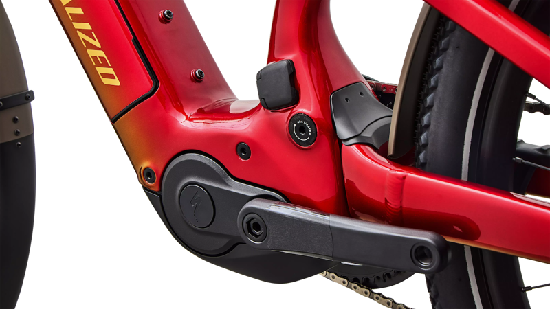 Specialized Turbo Vado 3 X 6. 0 Electric Hybrid Bike in Ruby Red-6