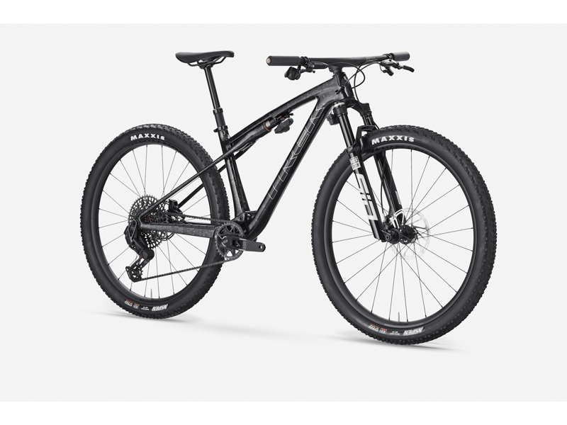 Trek Supercaliber SLR 9.8 X0 Flight Attendant Gen 2 Mountain Bike in Carbon Smoke/Galactic Grey Marble-1