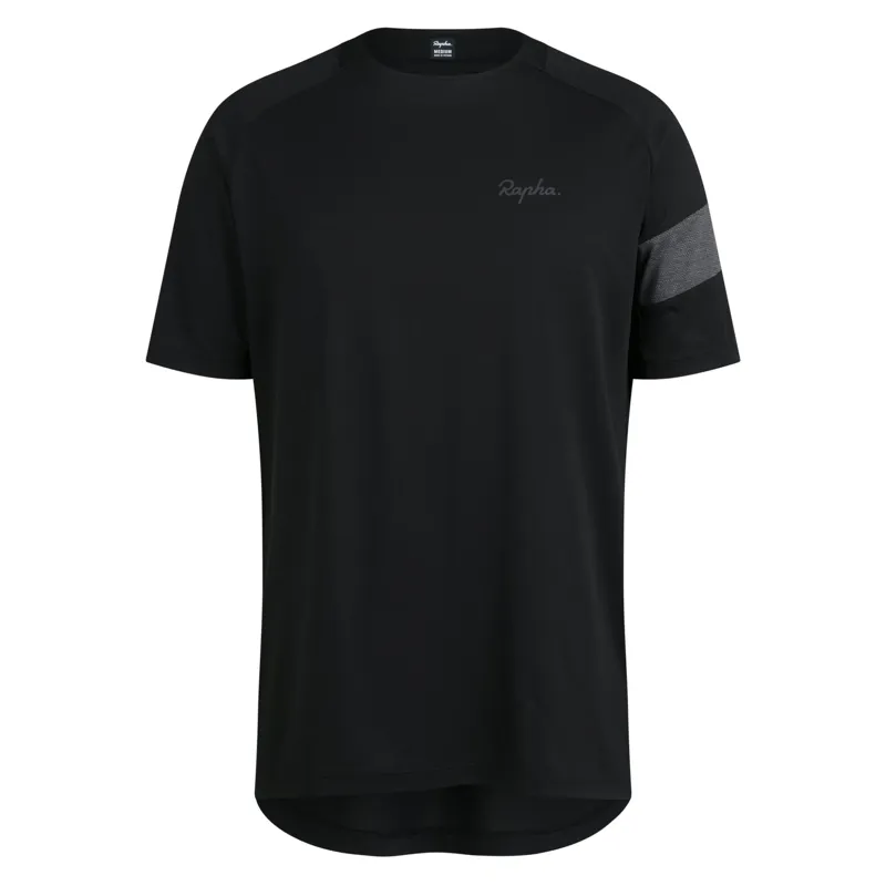Rapha Men's Trail Technical T-Shirt Black/Grey