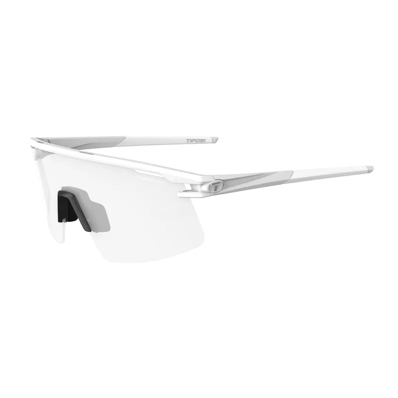 Tifosi Moab Lite Shield Fototec Sunglasses 2025: M- L WHITE Medium/Large