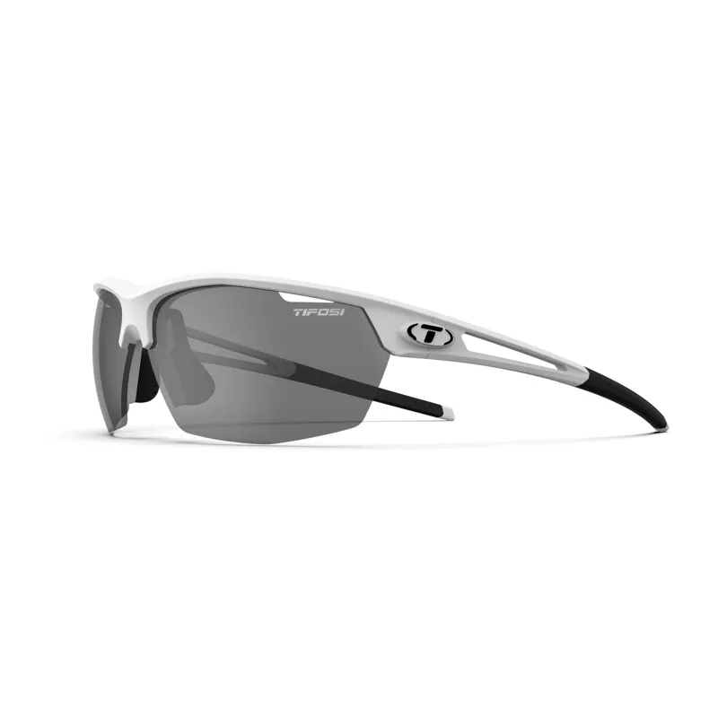 Tifosi Navar Interchangeable Sunglasses: S- L in Matte White