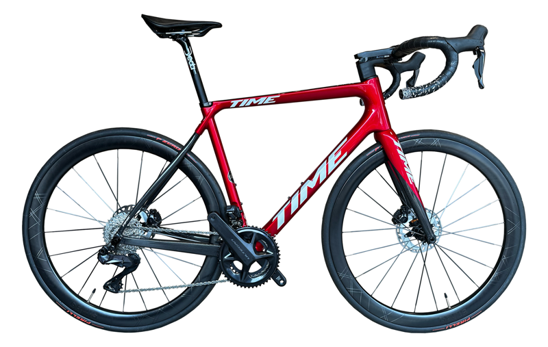 Time ALPE D'HUEZ DISC Custom Build Chroma Red Medium
