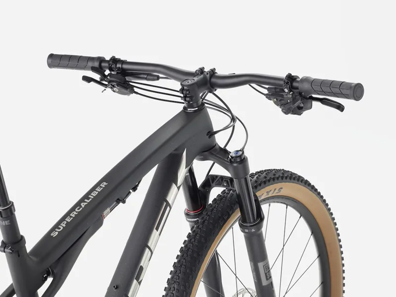 Trek Supercaliber SL 9.6 Gen 2 XC MTB in Matte Carbon/Gloss Black Splatter-4