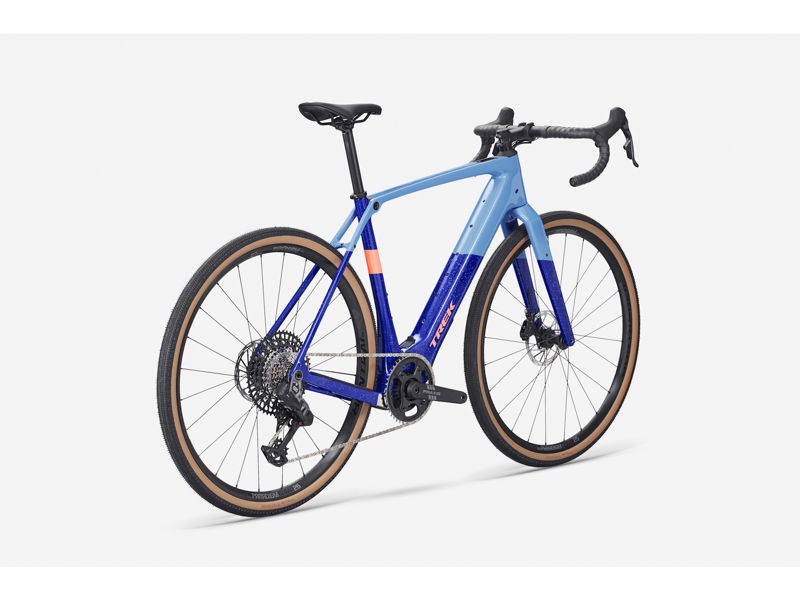 Trek Checkpoint+ SL6 AXS Electric Gravel Bike in  Fjord Blue/Cobalt Blue-1