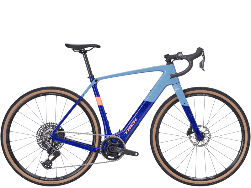 Trek Checkpoint+ SL6 AXS Electric Gravel Bike in  Fjord Blue/Cobalt Blue