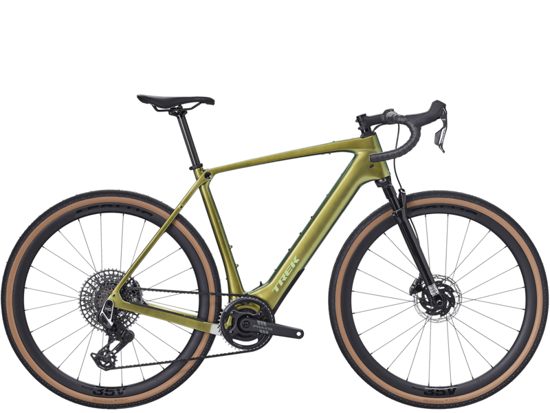 Trek Checkpoint+ SL 7 AXS Electric Gravel Bike in Chameleon Green
