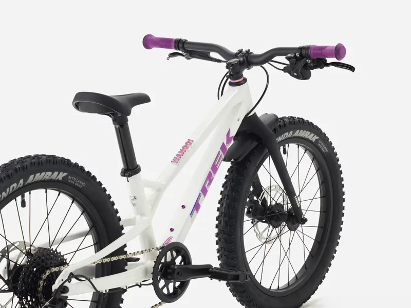 Trek Wahoo 20 Trail Kids Bike in White-1
