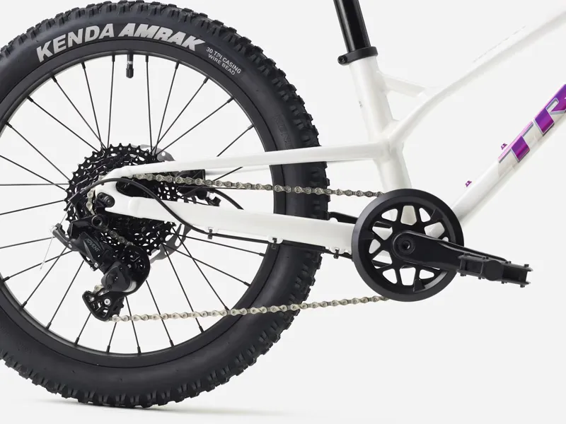 Trek Wahoo 20 Trail Kids Bike in White-5