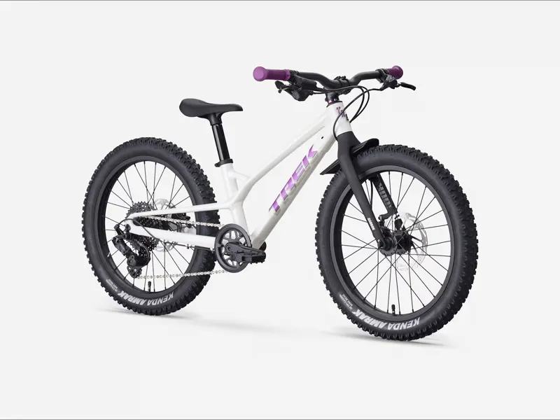 Trek Wahoo 20 Trail Kids Bike in White-2