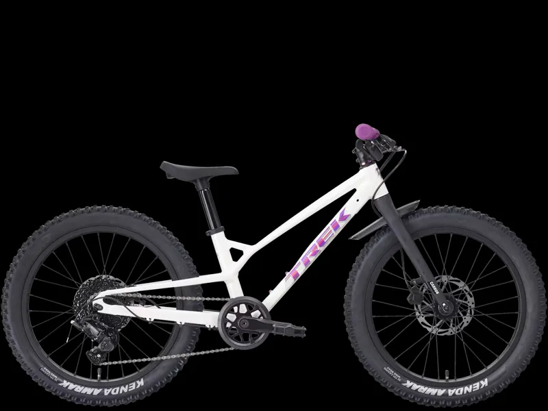 Trek Wahoo 20 Trail Kids Bike in White-6