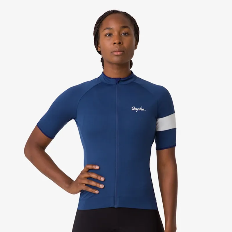 Rapha Women's Core Jersey Blue-2