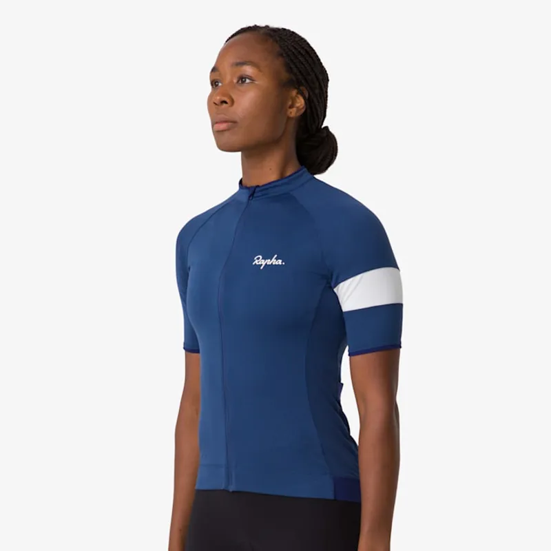 Rapha Women's Core Jersey Blue-3