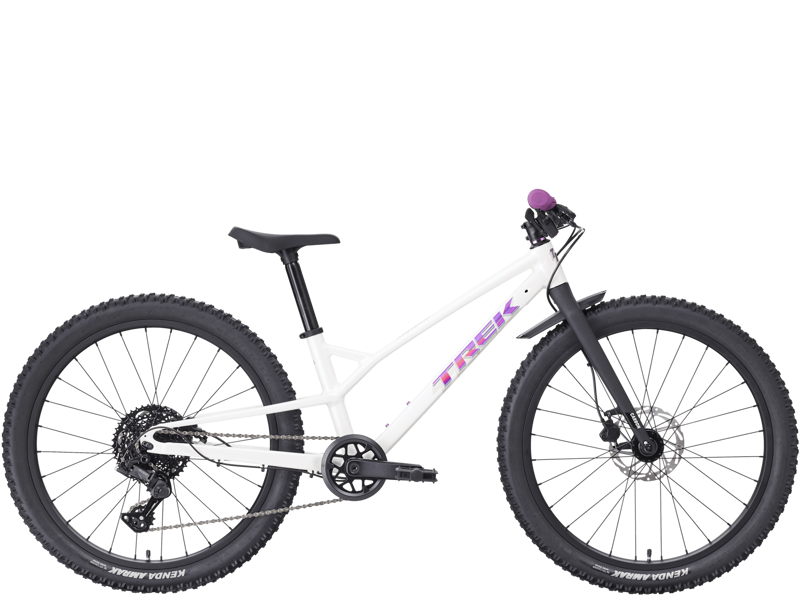 Trek Wahoo 24 Trail Kids Bike in Crystal White