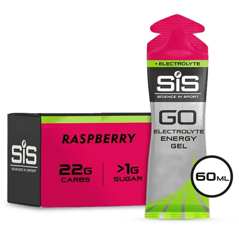 Science in Sport GO Isotonic Electrolyte Gel in Raspberry