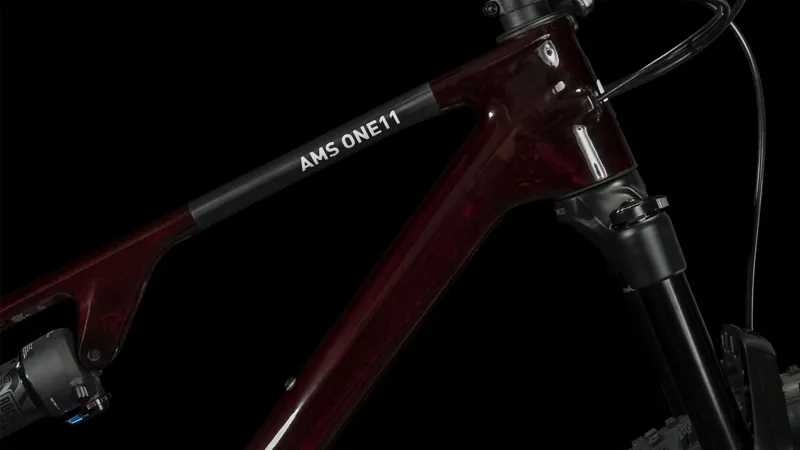 Cube AMS One11 C:68x Pro 29 Mountain Bike in Liquidred Red/Carbon-5