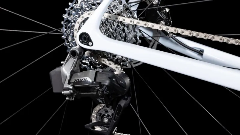 Cube Cross Race c:62 Race Cyclocross Bike in Polar White/Blue-2