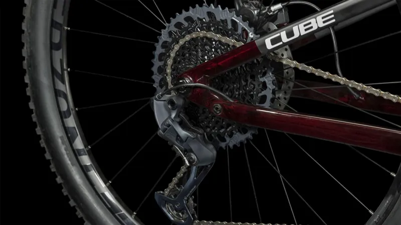 Cube AMS One11 C:68x Pro 29 Mountain Bike in Liquidred Red/Carbon-2