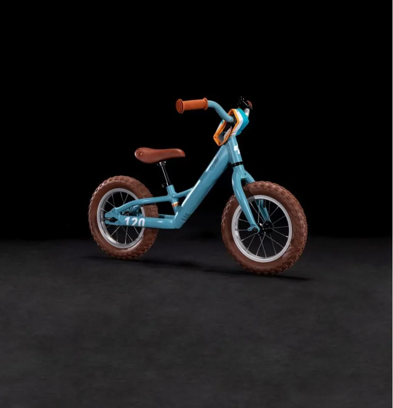 Cube Cubie 120 Walk Kid's Balance Bike in Lightblue/White-2