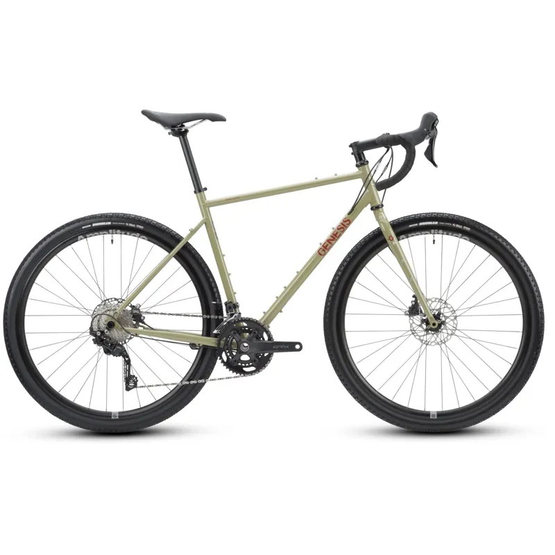 Genesis Croix De Fer 30 Gravel Bike Pavement Green