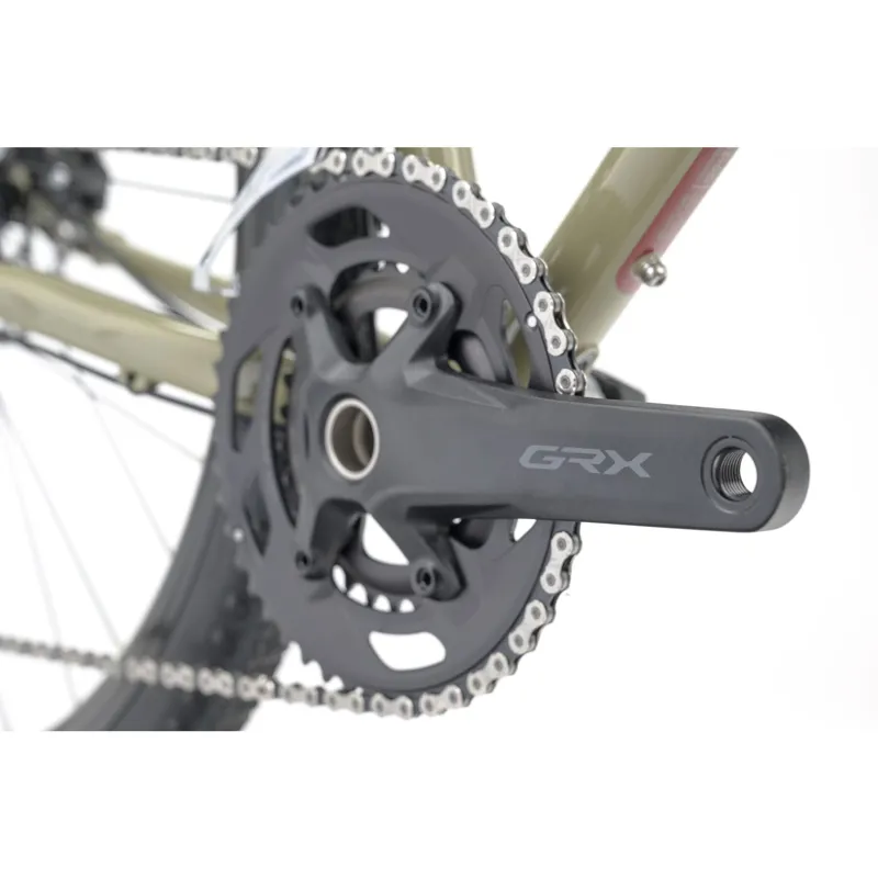 Genesis Croix De Fer 30 Gravel Bike Pavement Green-6