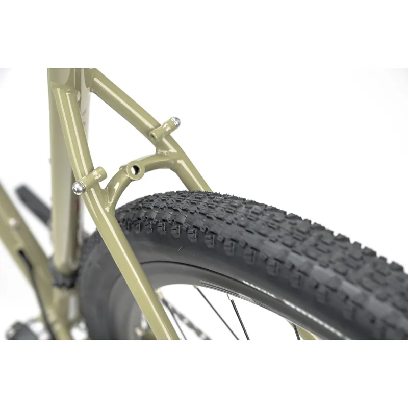Genesis Croix De Fer 30 Gravel Bike Pavement Green-11