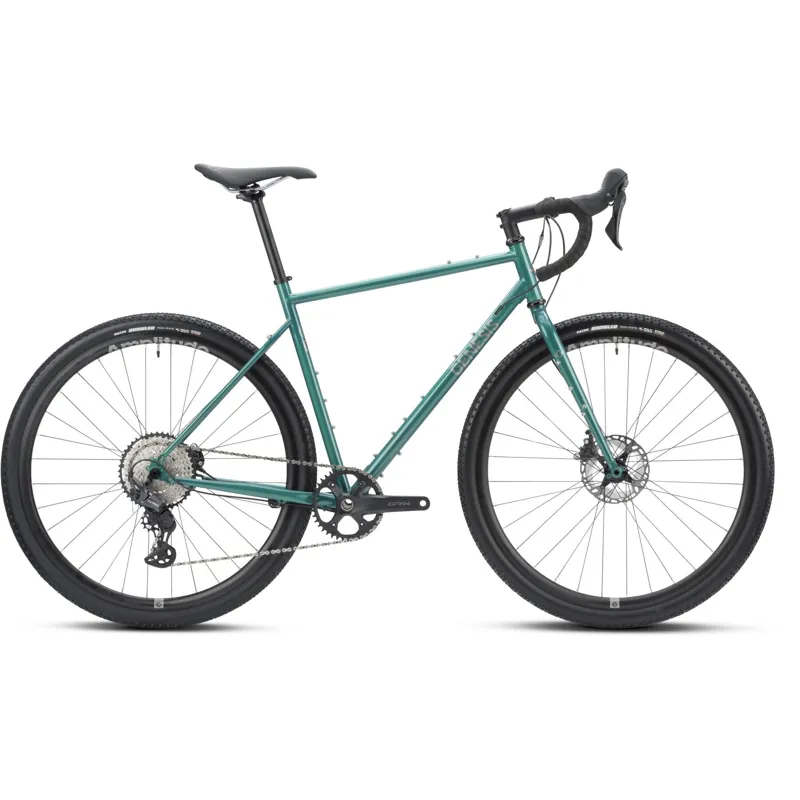 Genesis Croix De Fer 40 Gravel Road Bike in Sterling Gloss Green