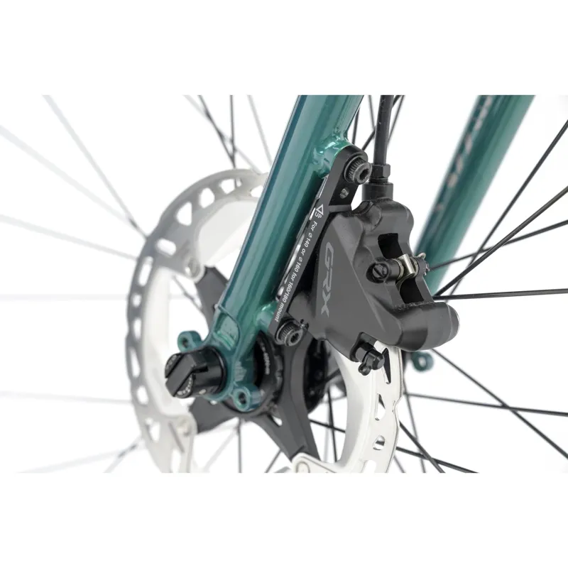 Genesis Croix De Fer 40 Gravel Road Bike in Sterling Gloss Green-12
