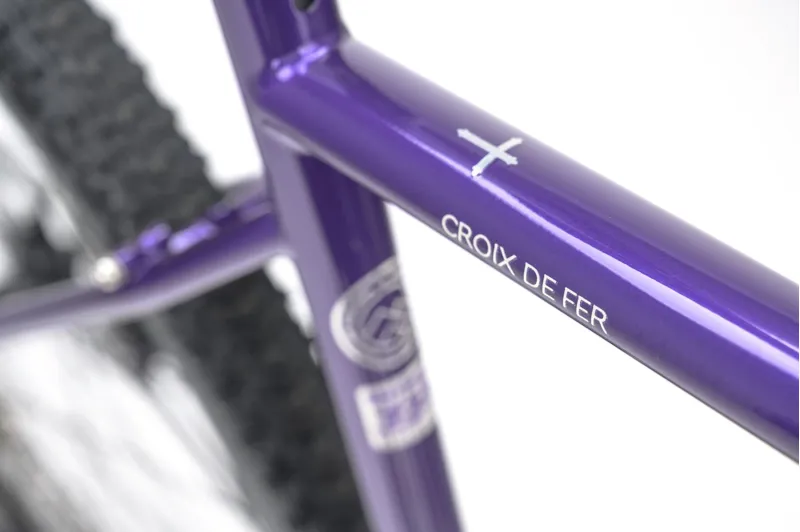 Genesis Croix De Fer 50 Gravel Bike Purple-9